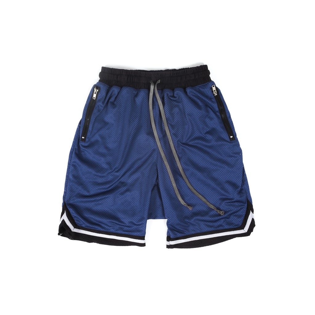 GYM MESH SHORT IN BLUE - [SMAKER]