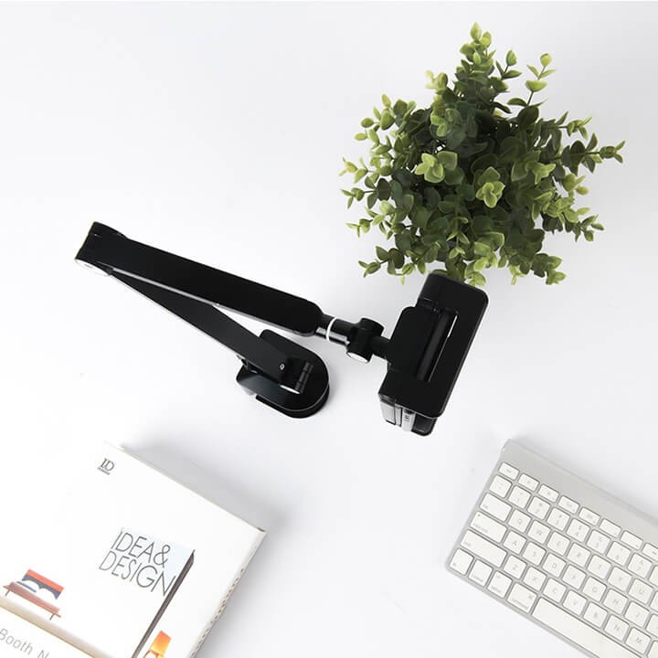 GIÁ ĐỠ MÁY TÍNH BẢNG KẸP CẠNH BÀN XOAY 360 ĐỘ UPERGO AP-7LC