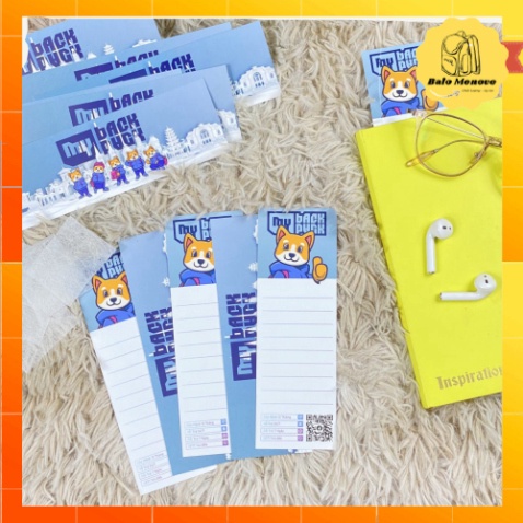 Bookmark My Backpack kẹp đánh dấu sách cực xinh