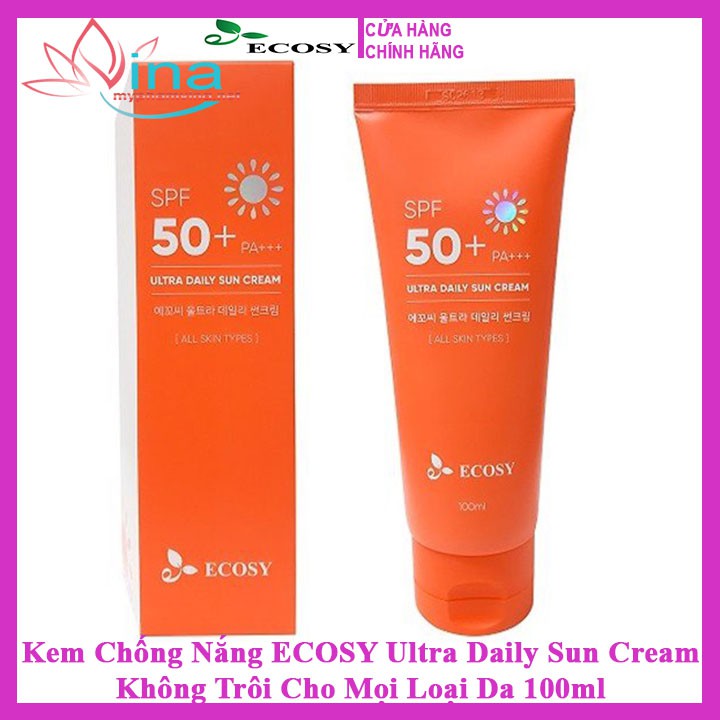 Kem chống nắng Ecosy Ultra Daily Sun Cream 100ml