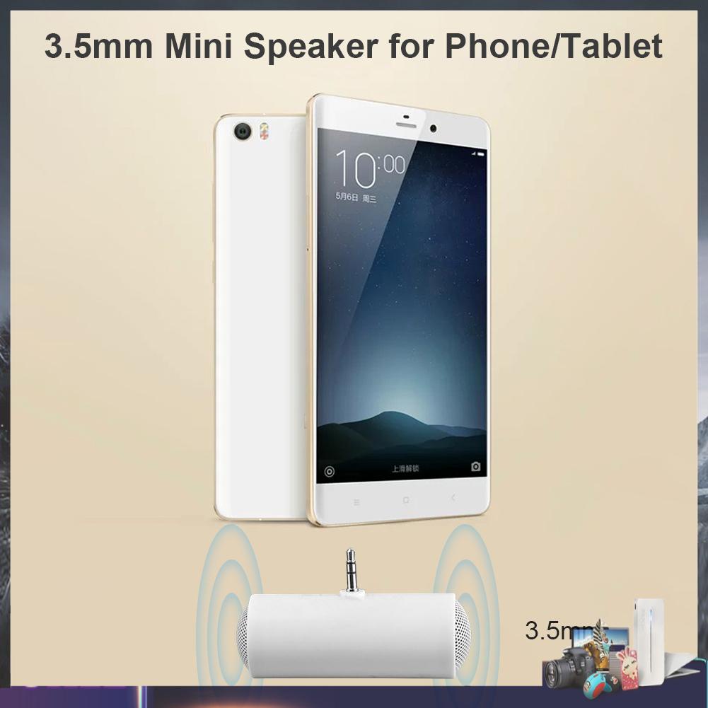 Loa mini có giắc cắm 3.5mm cho điện thoại thông minh/máy tính bảng