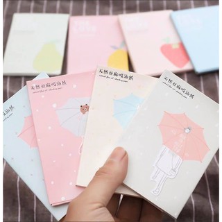 [HÀNG NỘI ĐỊA] GIấy Thấm Dầu 50 Tờ 1 Tệp