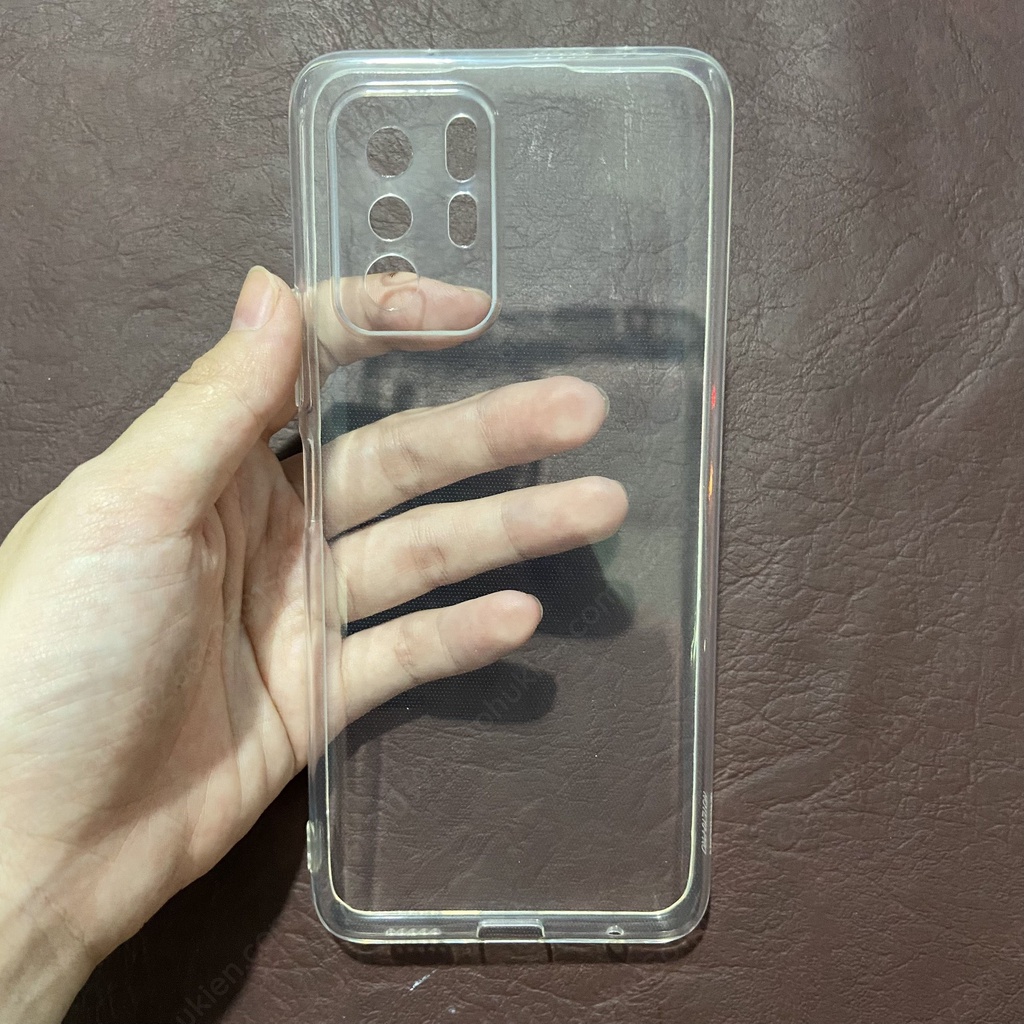 Ốp lưng Xiaomi Redmi Note 10 pro 5G dẻo trong bảo vệ cam