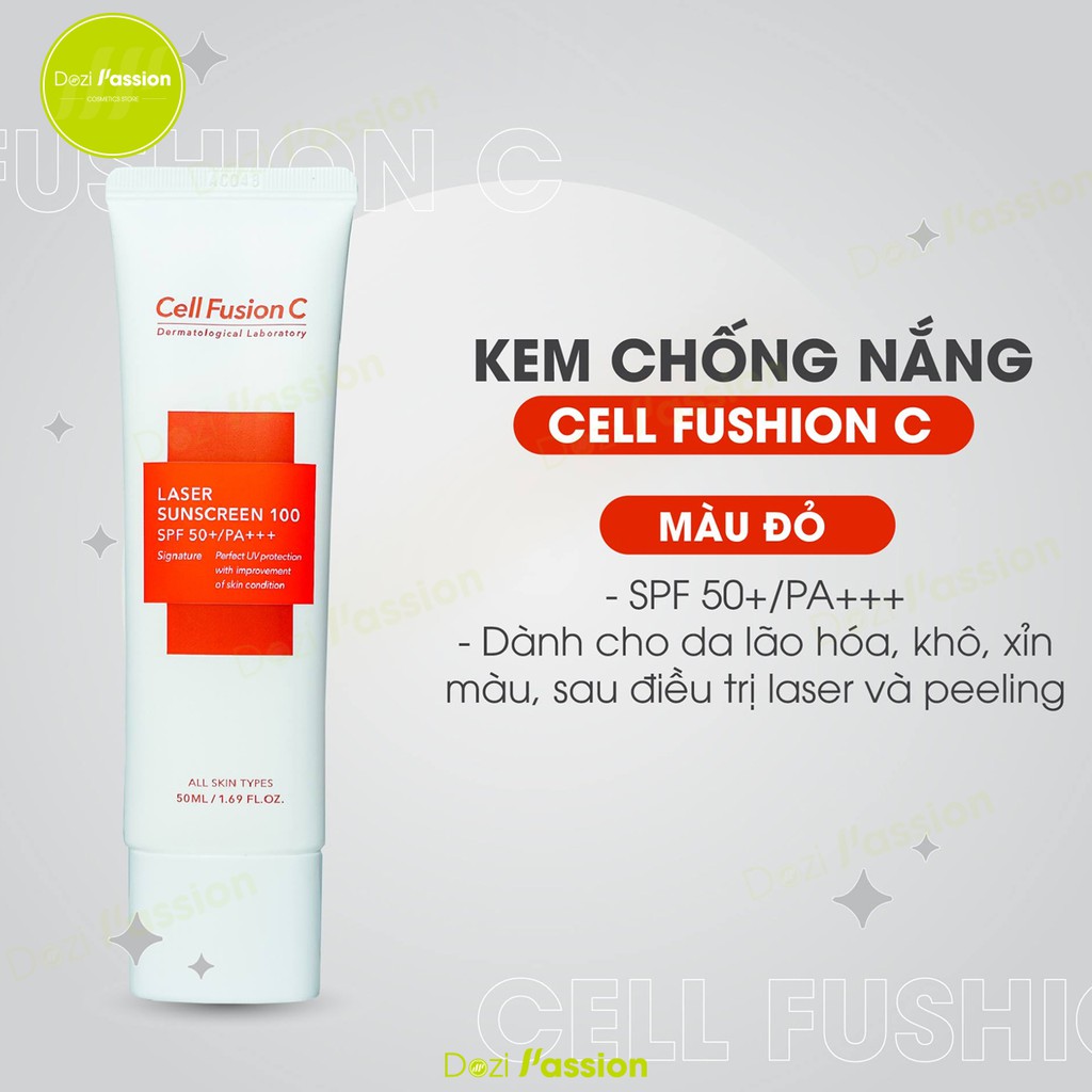 Kem chống nắng Cell Fusion C Bảo Vệ và Tái Tạo Làn Da (10ml/50ml)