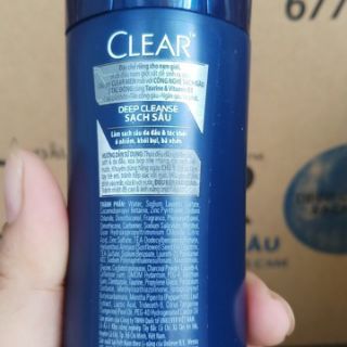 Dầu gội đầu clear men 70g