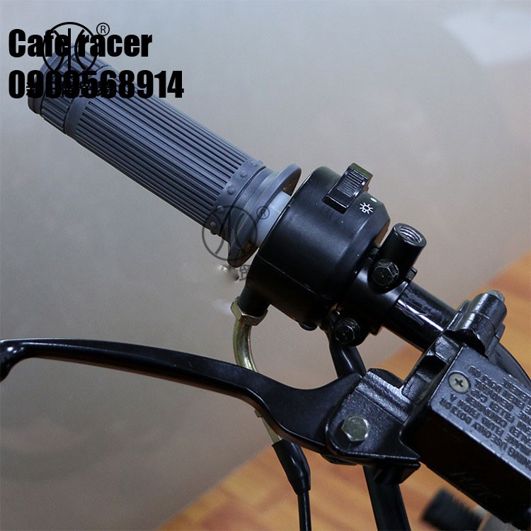 Bộ 2 cái Pat kẹp ghi đông 22mm loại lỗ ốc 8mm và 10mm lắp gương