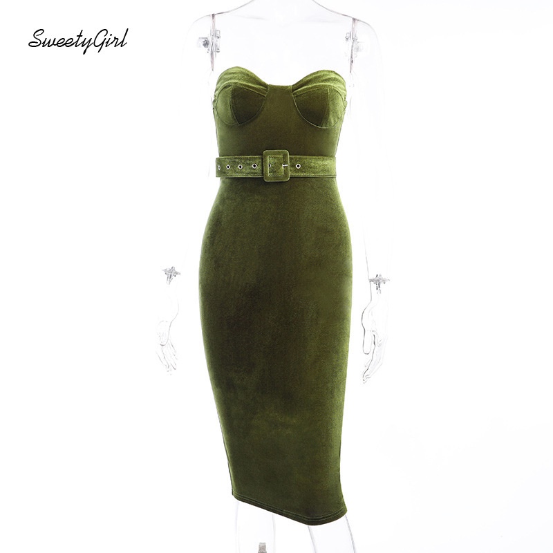 Đầm Ôm Dáng Hở Vai Màu Trơn 2022 Gợi Cảm Dành Cho Nữ