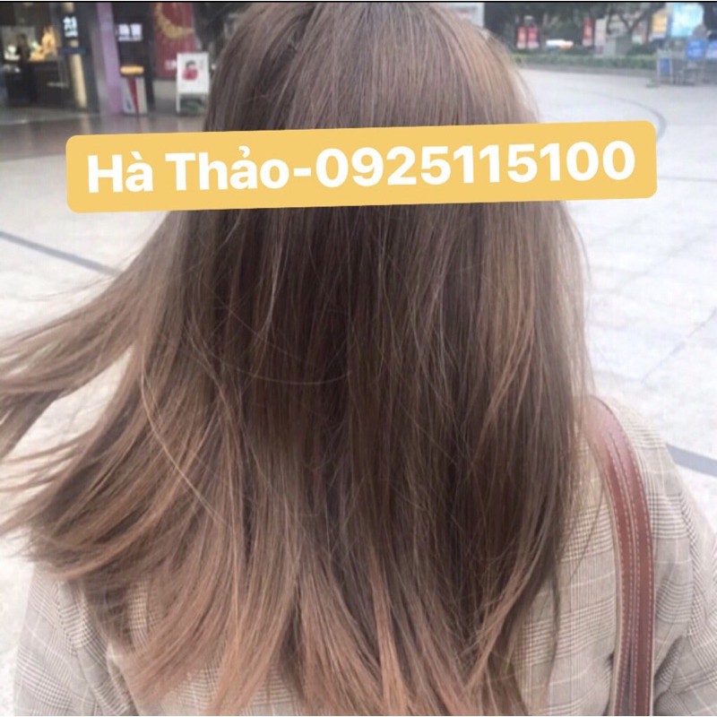 Thuốc nhuộm các tone nâu(chọn màu ở phần mua) tặng kèm trợ dưỡng, găng tay