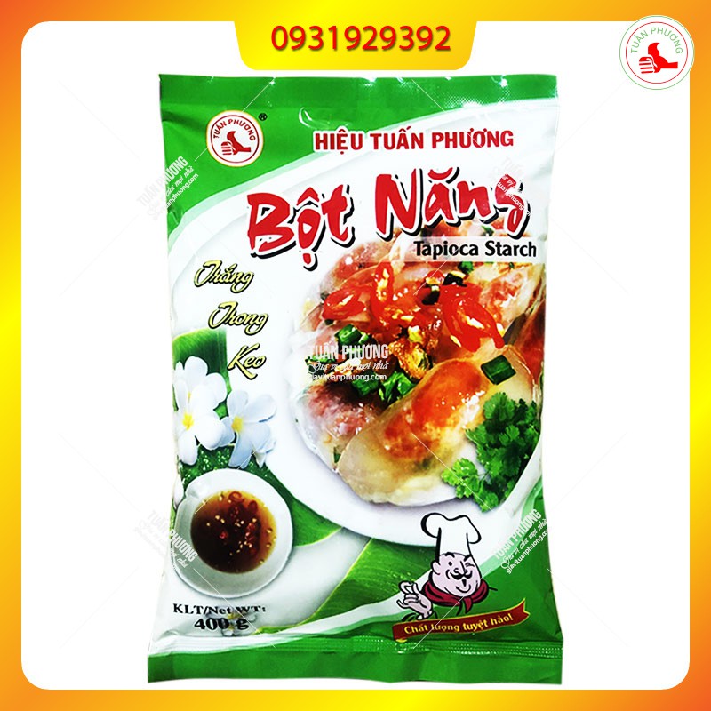Bột Năng Tuấn Phương 400g thùng 20 túi