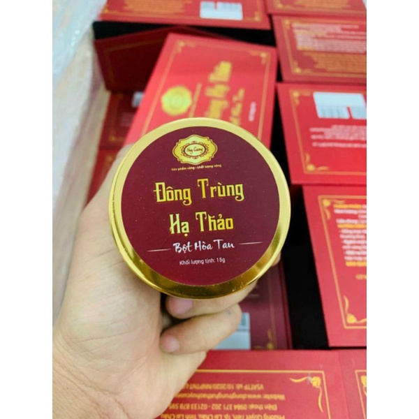 Bột Đông Trùng Hạ Thảo lọ 115g chuẩn xịn
