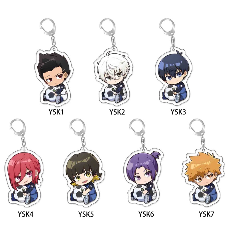 Sf Móc Chìa Khóa Bằng Acrylic Hai Mặt Hình Nhân Vật Hoạt Hình Anime