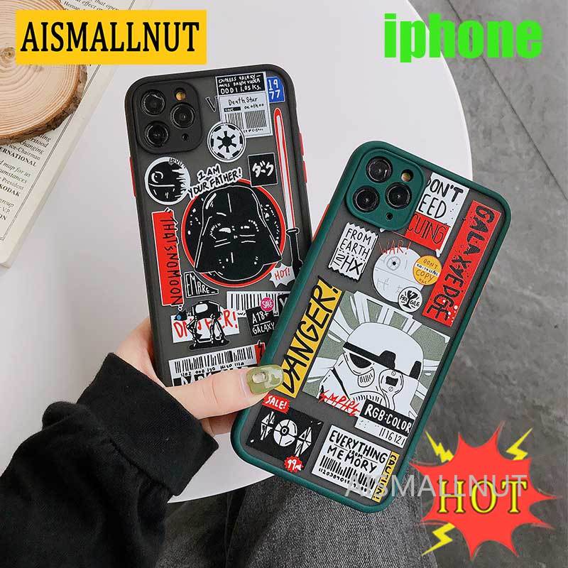 Ốp điện thoại mềm hình star war cho iPhone6 6S 6plus 7 8 7plus 8 8plus X XS XR XSMAX iPhone11 11Pro 11Promax iPhone12