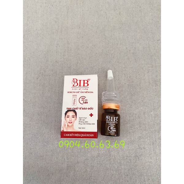Serum BIB 8ml Giữ Ẩm Mềm Da Mụn Siêu Tốc 16h