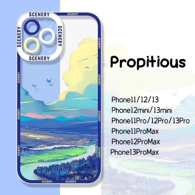 Ốp Điện Thoại TPU Silicone Mềm Trong Suốt Chống Sốc Cho IPhone 14 12 13 6 6S 7 8 Plus X XS XR 11 Pro Max