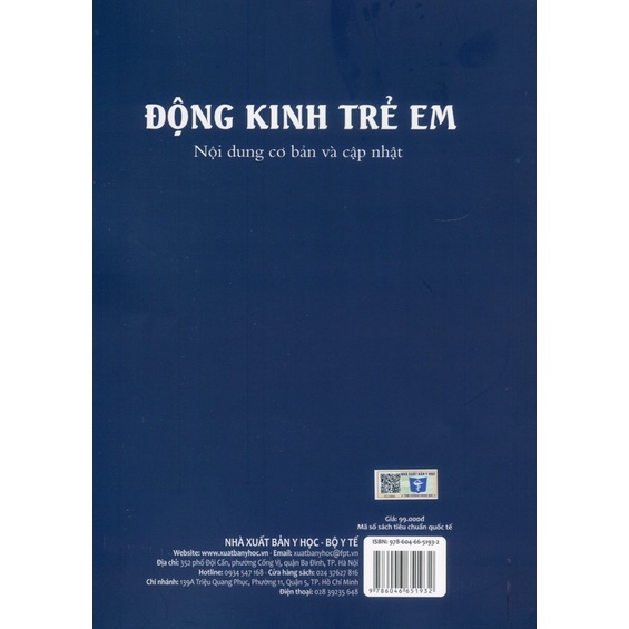 Sách - Động kinh trẻ em ( Nội dung cơ bản và cập nhật)