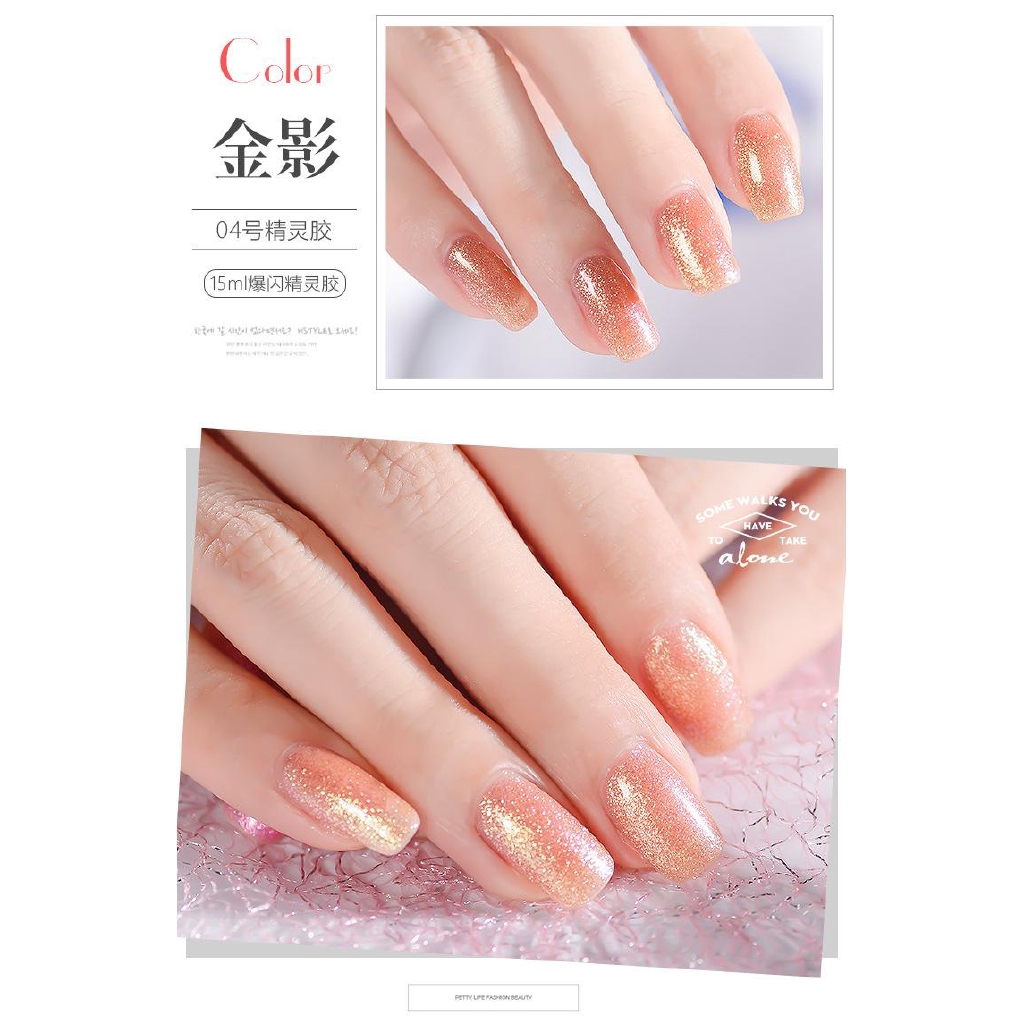 Sơn Gel Kaniu bền màu cực kì mướt 15ML (Dành cho tiệm nail chuyên nghiệp)