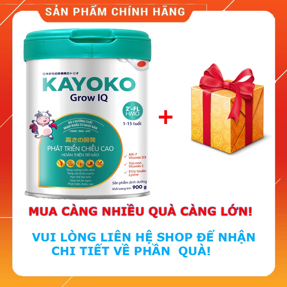 Sữa KAYOKO GROW IQ 900G