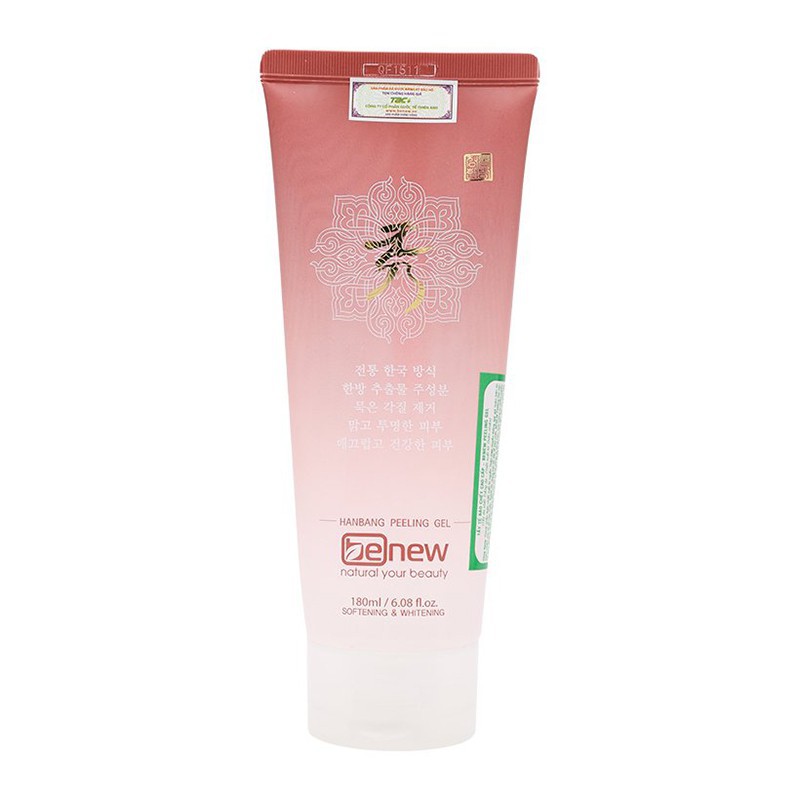 Kem tẩy da chết trắng da thảo dược Hàn Quốc Benew Peeling Gel 180ml PG99