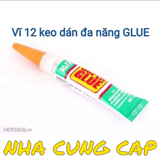 (GIÁ HỦY DIỆT) SỈ 12 KEO DÁN ĐA NĂNG Super Glue