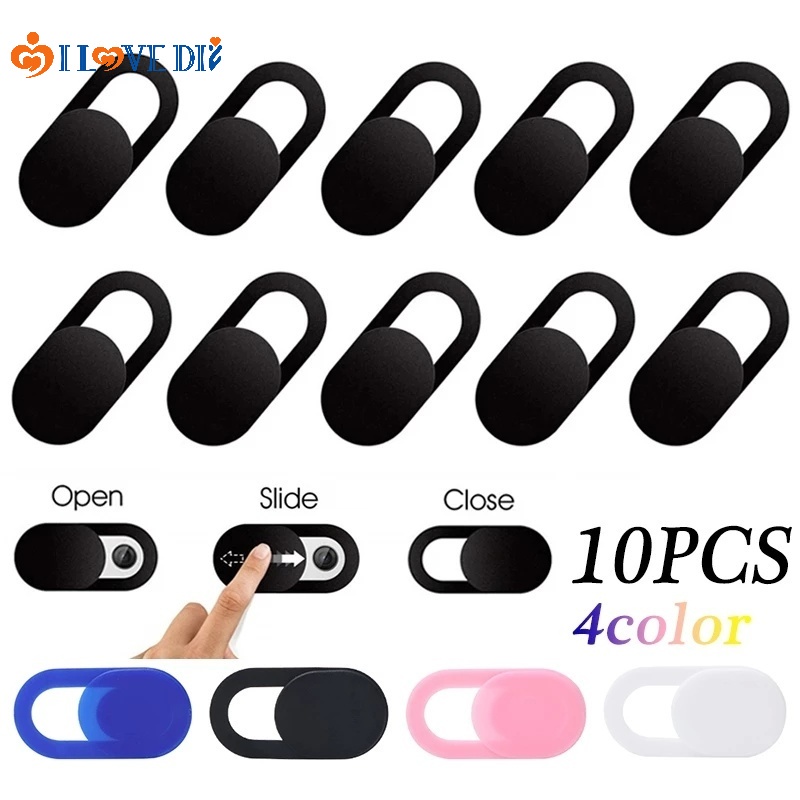 Set 10 Miếng Dán Chống Nhìn Trộm Đa Năng Cho Điện Thoại / Laptop