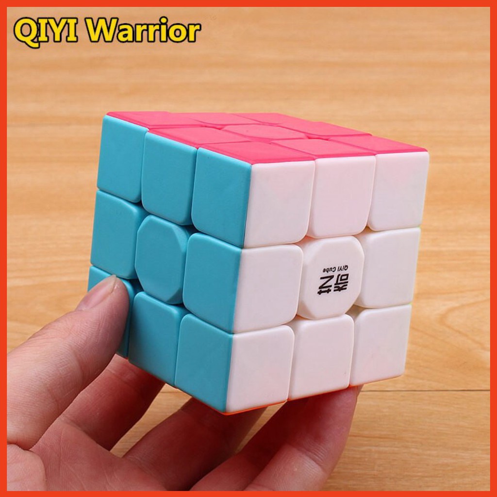 Rubik 3 Tầng QiYi Stickerless - Rubic 3x3 Warrior S