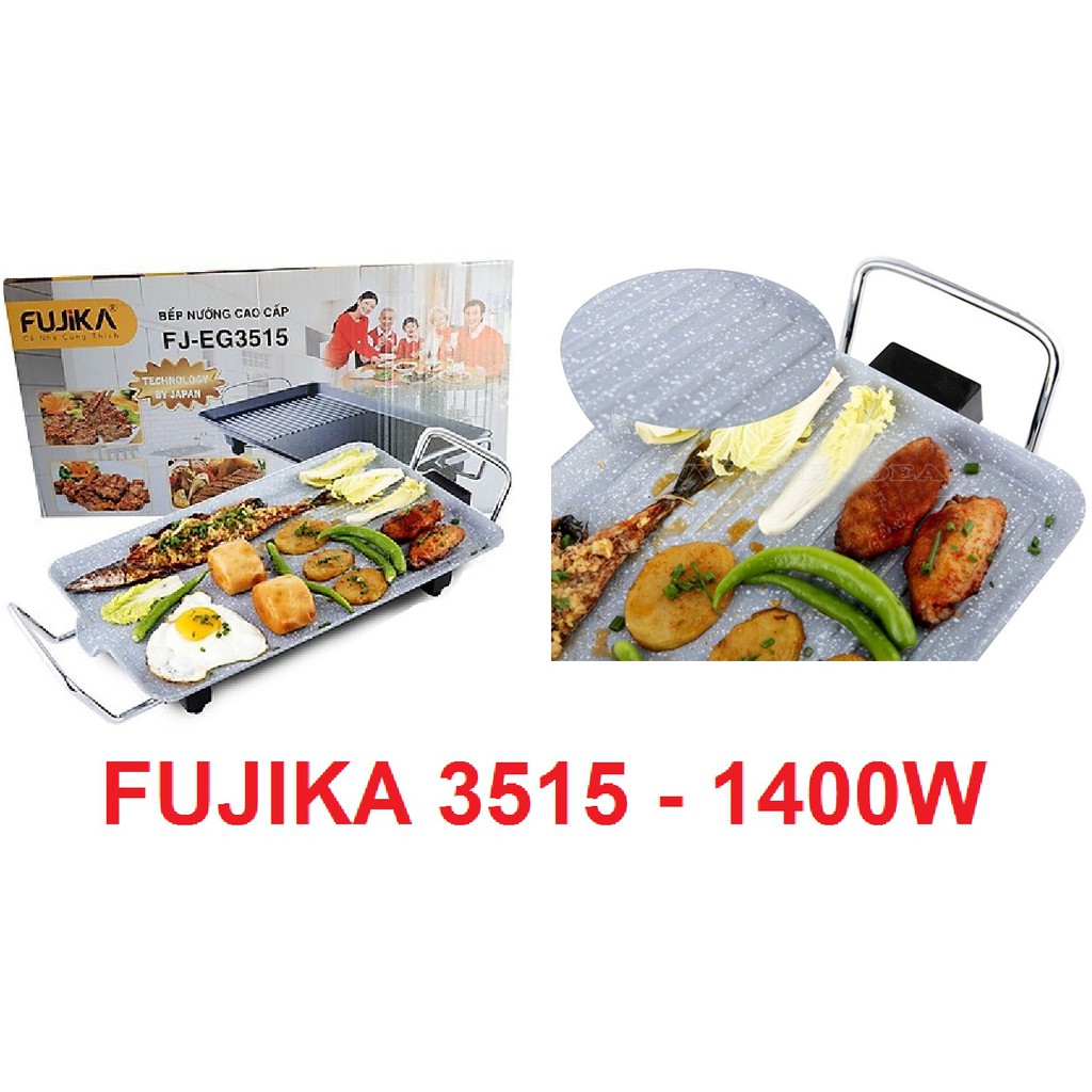 Bếp Nướng Điện Cao Cấp FUJIKA Công Suất Lớn - Bảo Hành Chính Hãng 12 Tháng