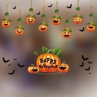 Decal dán gương, kính trang trí Halloween