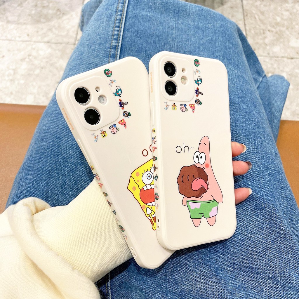Ốp lưng iphone Ooh Ooh cạnh vuông in hình viền 5/5s/6/6plus/6s/6splus/7/7plus/8/8plus/x/xr/xs/11/12/pro/max/plus/promax | BigBuy360 - bigbuy360.vn