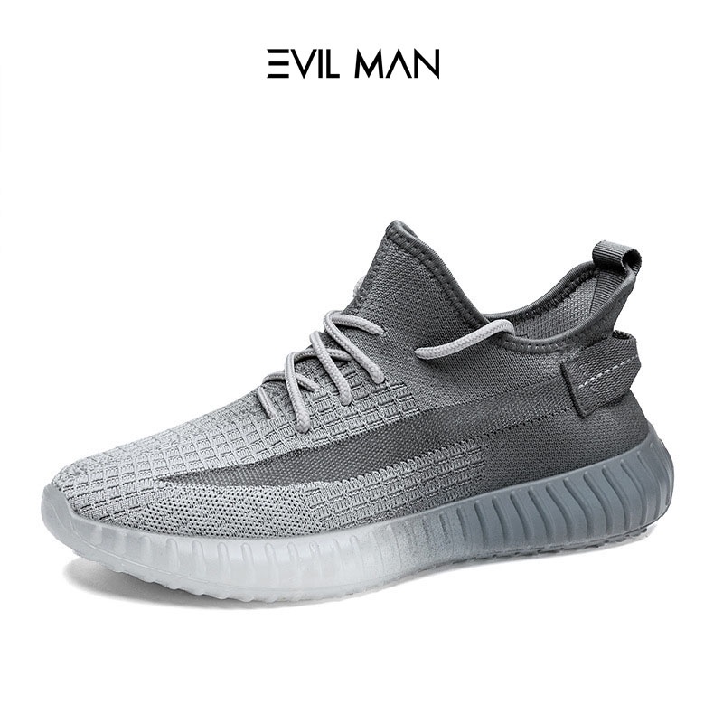 Giày Thể Thao Nam, Giày Sneaker Nam EVIL SPORT 03 Xám Năng Động ES03