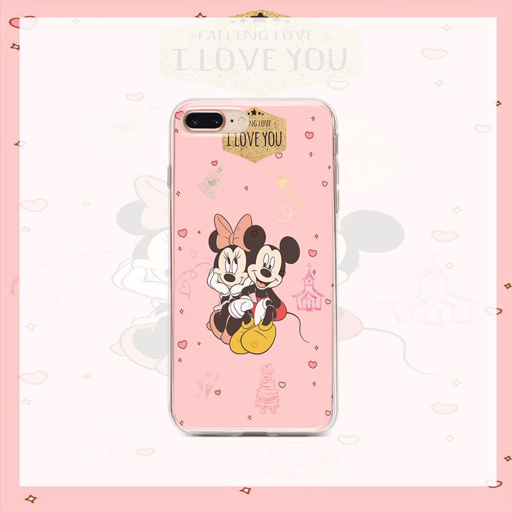 Ốp Điện Thoại Mềm Hình Mickey Minnie Disney Sc32A Cho Samsung Galaxy S20 S10 Plus S9 Plus S8 Plus S20 Ultra S10 E