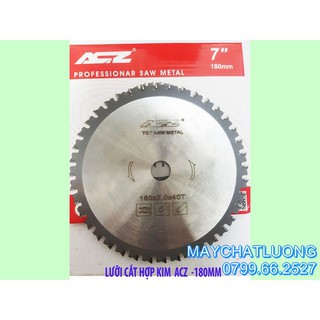 LƯỠI CẮT SẮT HỢP KIM  180MM- ACZ