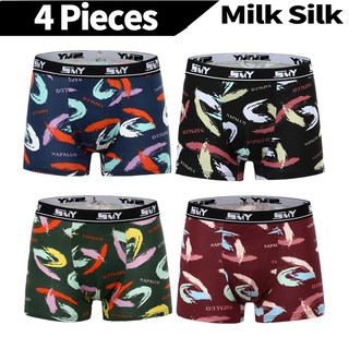 SMY Set 4 quần lót nam co giãn quyến rũ cao cấp