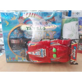 Yến sào Fly kid Khánh Hòa hộp 6 hũ [tặng kèm xe, yến lon]