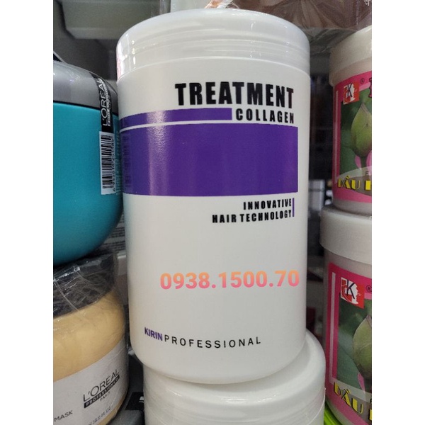 KEM Ủ TÓC PHỤC HỒI  KIRIN Professional  Treatment Collagen 1000ml