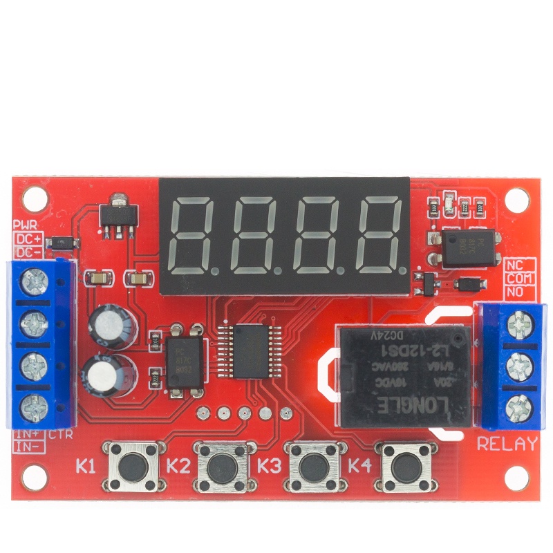 Mô Đun Rơ Le Hẹn Giờ DC 5V 12V 24V 10A