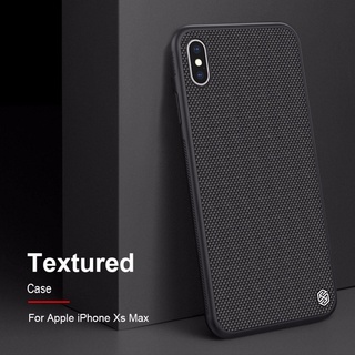 Ốp lưng Nillkin iPhone X, Xs /XS Max vải sợi Textured chính hãng chống vân tay