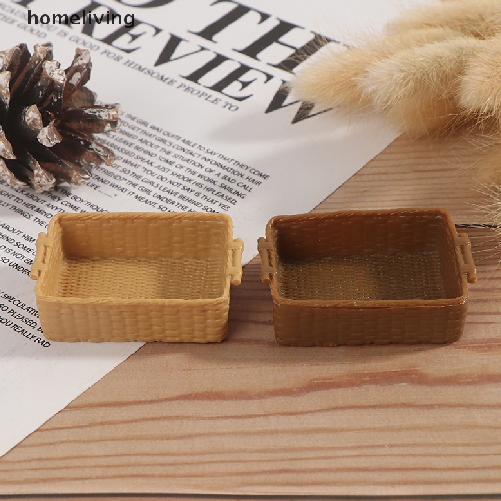 Giỏ Đựng Thức Ăn Tỉ Lệ 1 / 12 Trang Trí Nhà Búp Bê