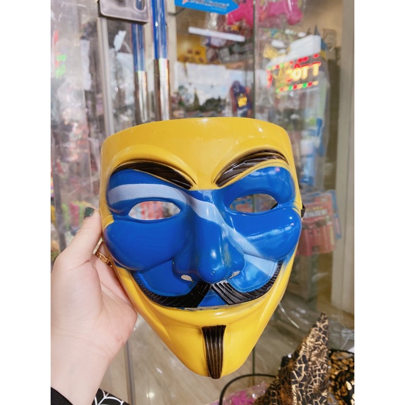 Mặt nạ hacker màu