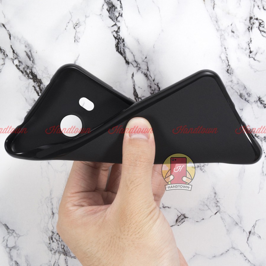 Ốp Lưng TPU Silicon HTC U11 U 11 htcu11 Nhựa Dẻo Đen Toàn bộ Viền Bóng Lưng Nhám Case Chống Va Đập Chống Trầy Xước