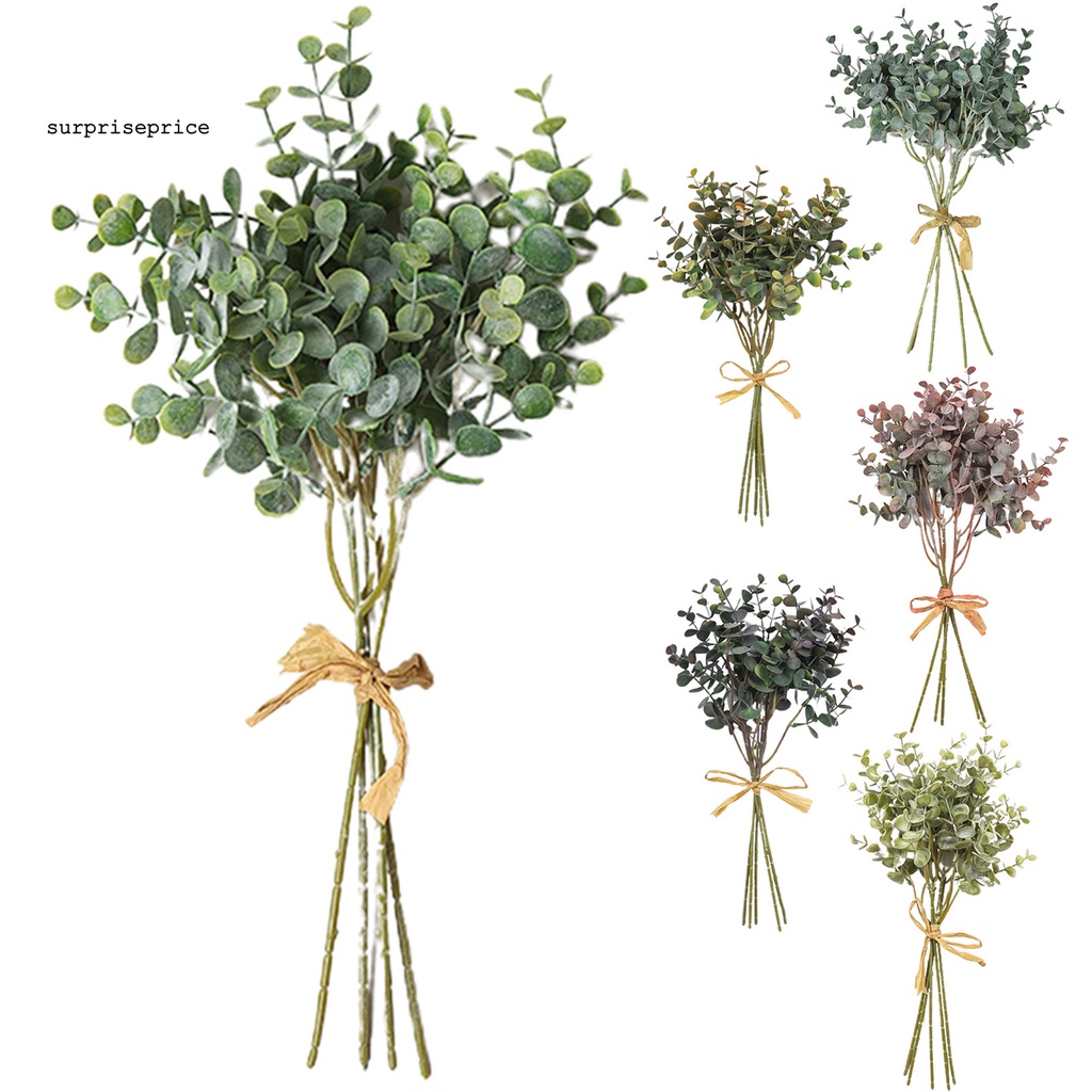 Bó 5 cành cây bạch đàn nhân tạo dành cho trang trí tiệc cưới