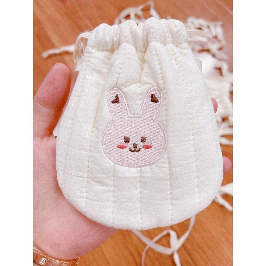 Túi đựng tỏi thêu hình phong cách Hàn Quốc cho bé yêu