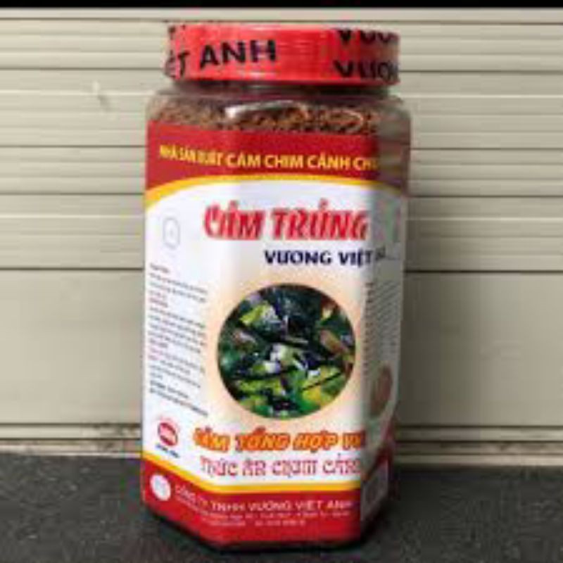 Cám Trứng Vương Việt Anh 500gr dạng lọ, cám tổng hợp các chất dinh dưỡng cho chim - NaHi Shop