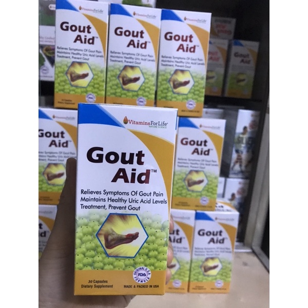 VIÊN UỐNG GOUT AID chai 30v