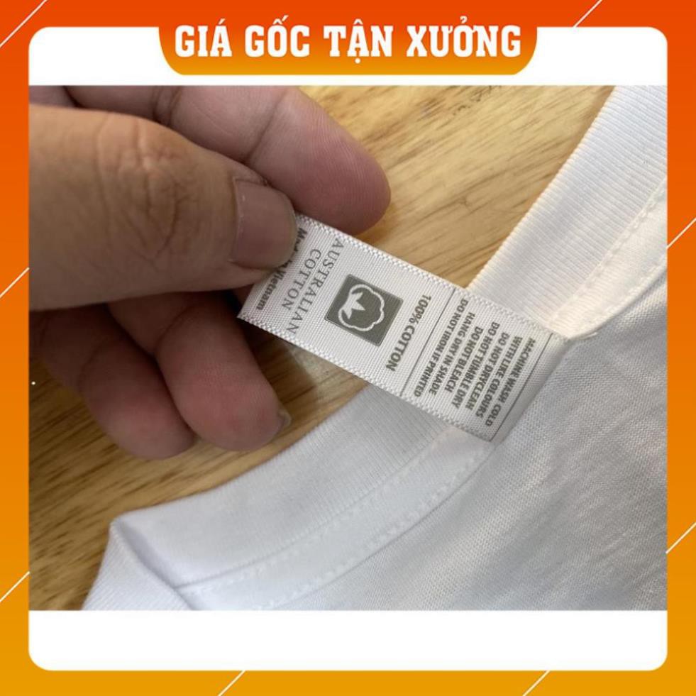 [Giá Hủy Diệt] Áo Thun Trơn Cotton 100%, Hàng Công Ty Xuất Khẩu Mỹ, Áo Thun Trơn Nam Nữ Đều Mặc Được