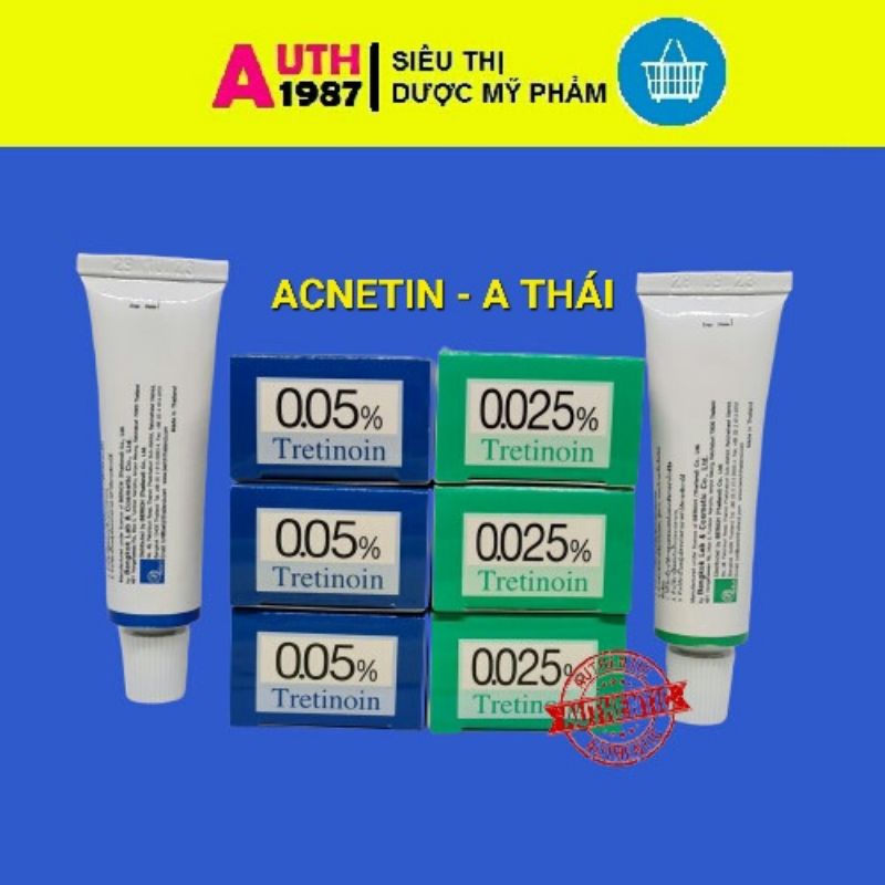 (10g) Kem dưỡng da Acnet Tretinoin Thái Lan - Retin A mới