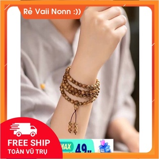 Vòng Tay Trầm Hương 108 Hạt Đeo May Mắn - Quà Tặng ý Nghĩa - shop_uytin88
