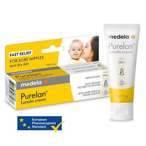 NHẬP MỸ DATE 8 2026 KEM NỨT TI MEDELA PURELAN 37g