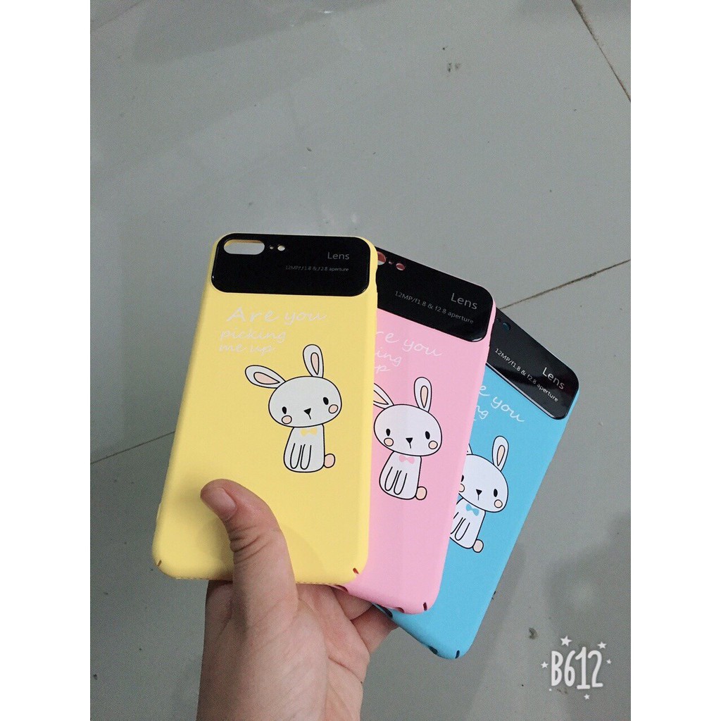 Ốp Lens Thỏ dành cho Iphone 5/6/7/8/6plus/7plus/8plus/x/xs