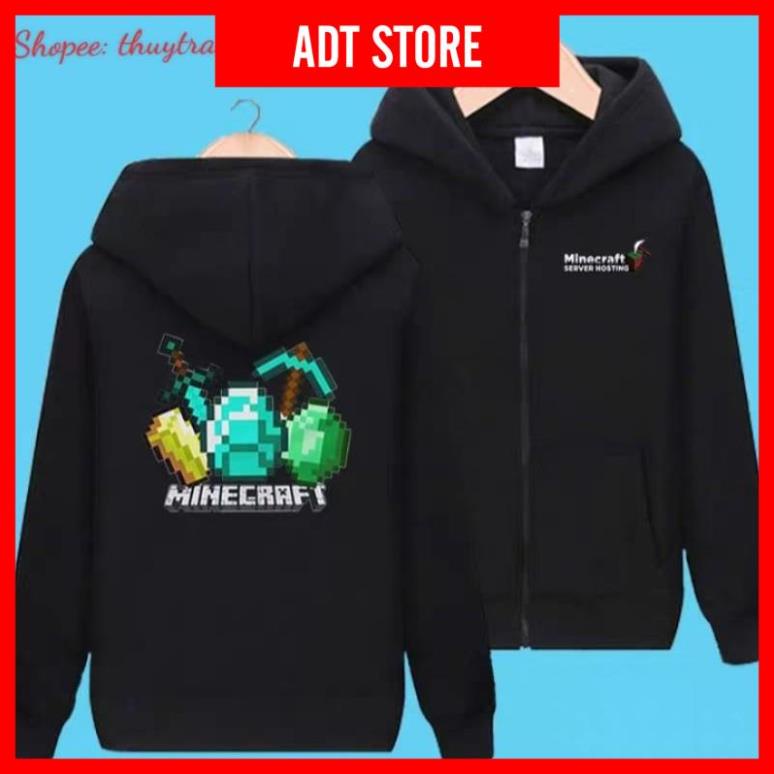 Áo Khoác Game Minecraft [ IN THEO YÊU CẦU]