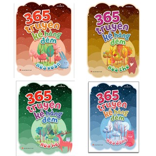 Sách: Combo 365 Truyện Kể Hằng Đêm Bốn Mùa (Tái Bản)